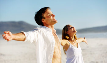 Ginsberg Institute energy couple beach arms