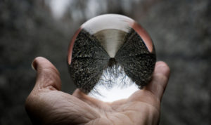 Jon Kraft gazing crystal ball hand visionary journey
