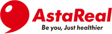 AstaReal logo horizontal science small